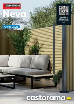 Prévisualisation de Clôture et terrasse Neva du magasin Castorama formulaire valide 26/02/2026