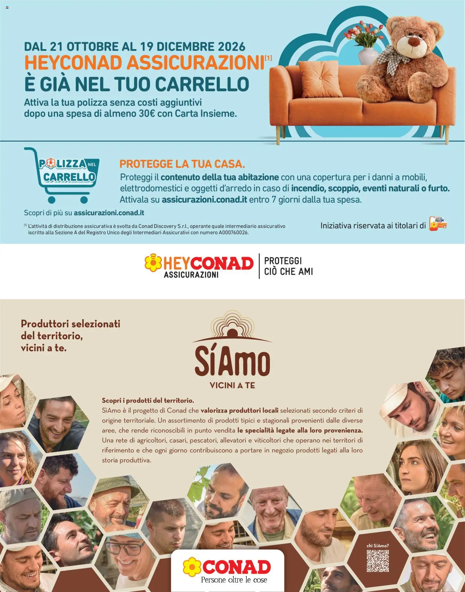 Anteprima dell'opuscolo Conad volantino City Lombardia dal negozio Conad valido da 23/10/2026 - Carrello, Tè, Specialità