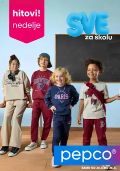 Pregled Pepco kataloga - važi od 20.08.2026