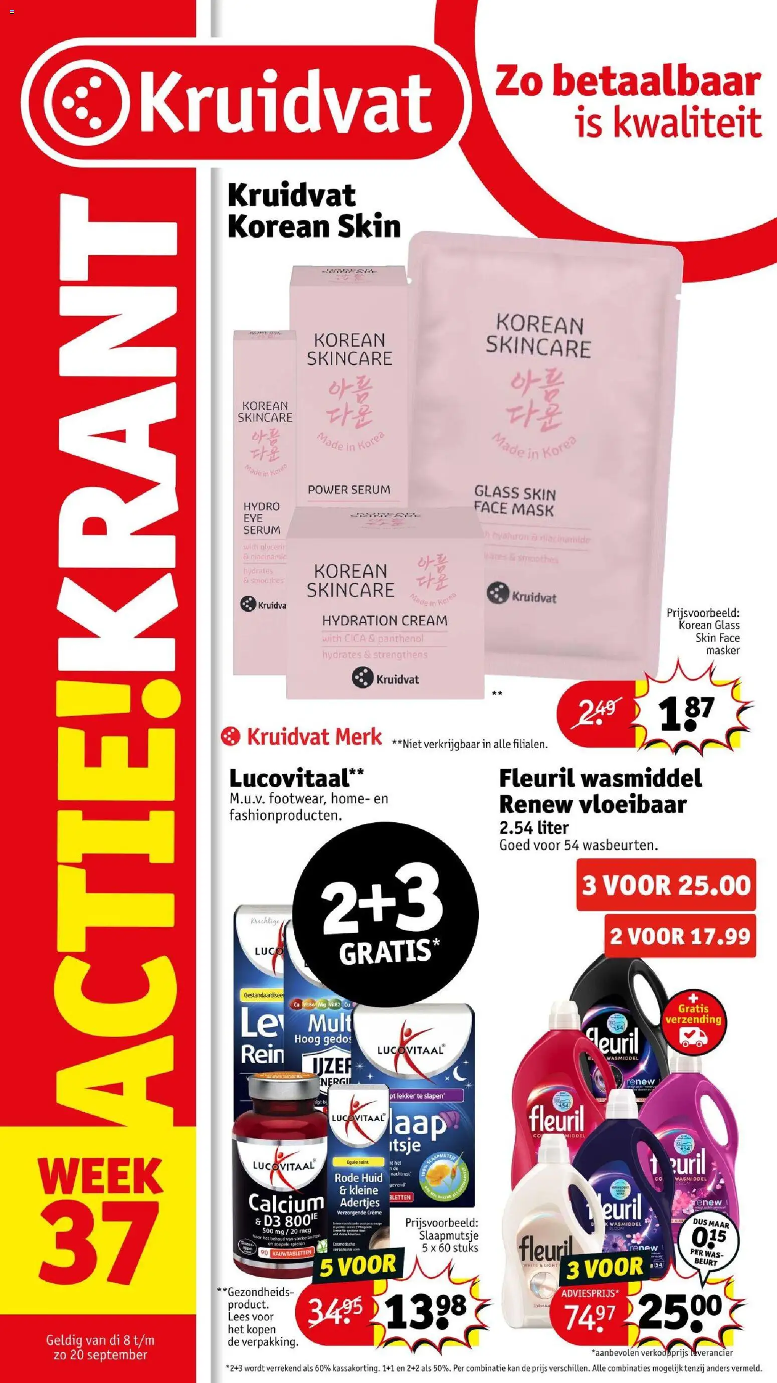 Voorbeeld van Kruidvat folder van winkel Kruidvat geldig vanaf 08-09-2026