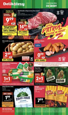 Pogląd gazetki "Delikatesy Centrum gazetka - Sklepy Własne" ze sklepu Delikatesy Centrum ważnej od 03.06.2026