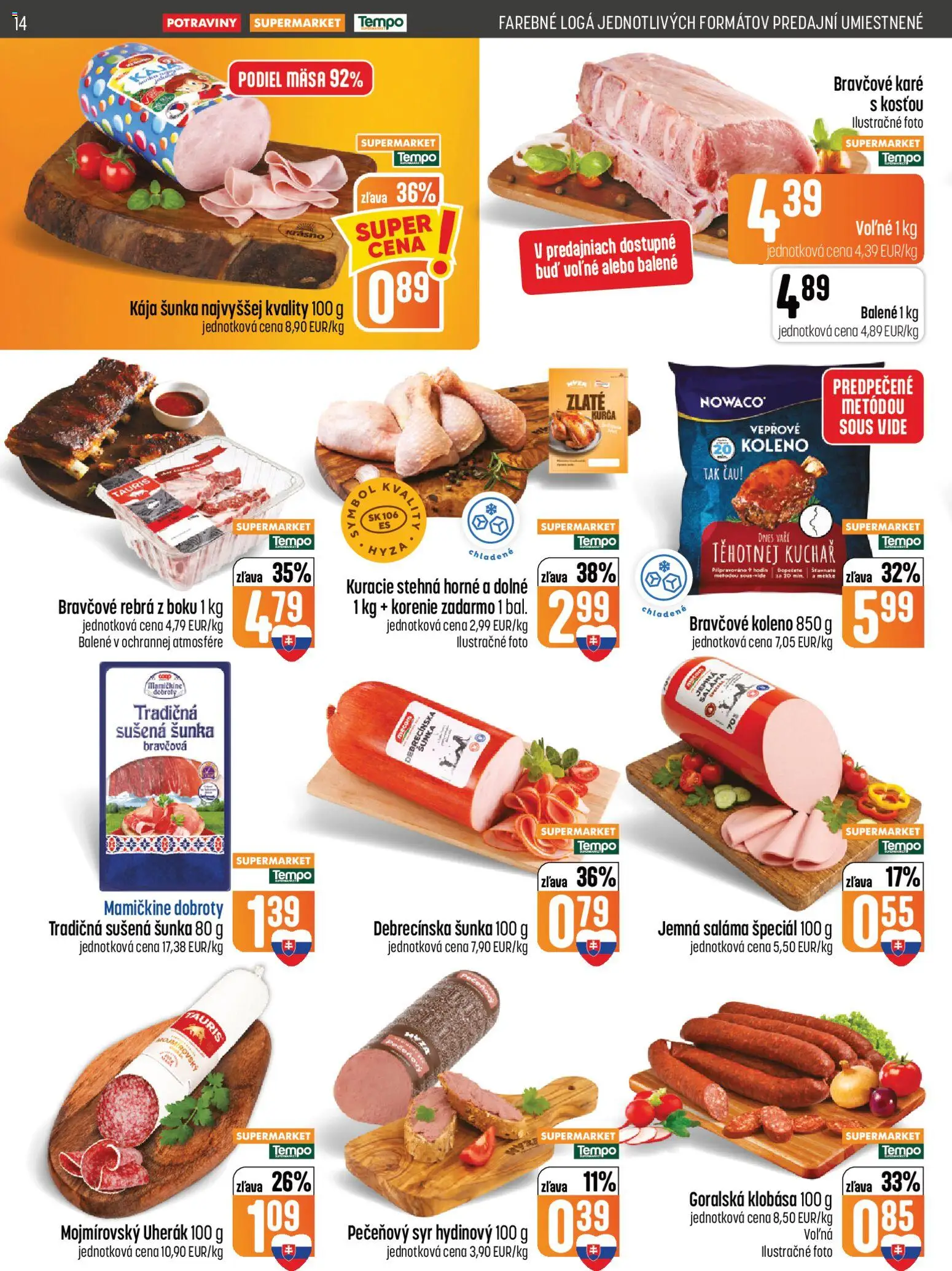 Náhľad COOP Jednota letáku platného od 08.10.2026