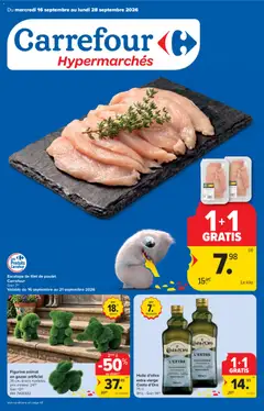 Prévisualisation de Carrefour folder semaine 38 du magasin Carrefour formulaire valide 16/09/2026