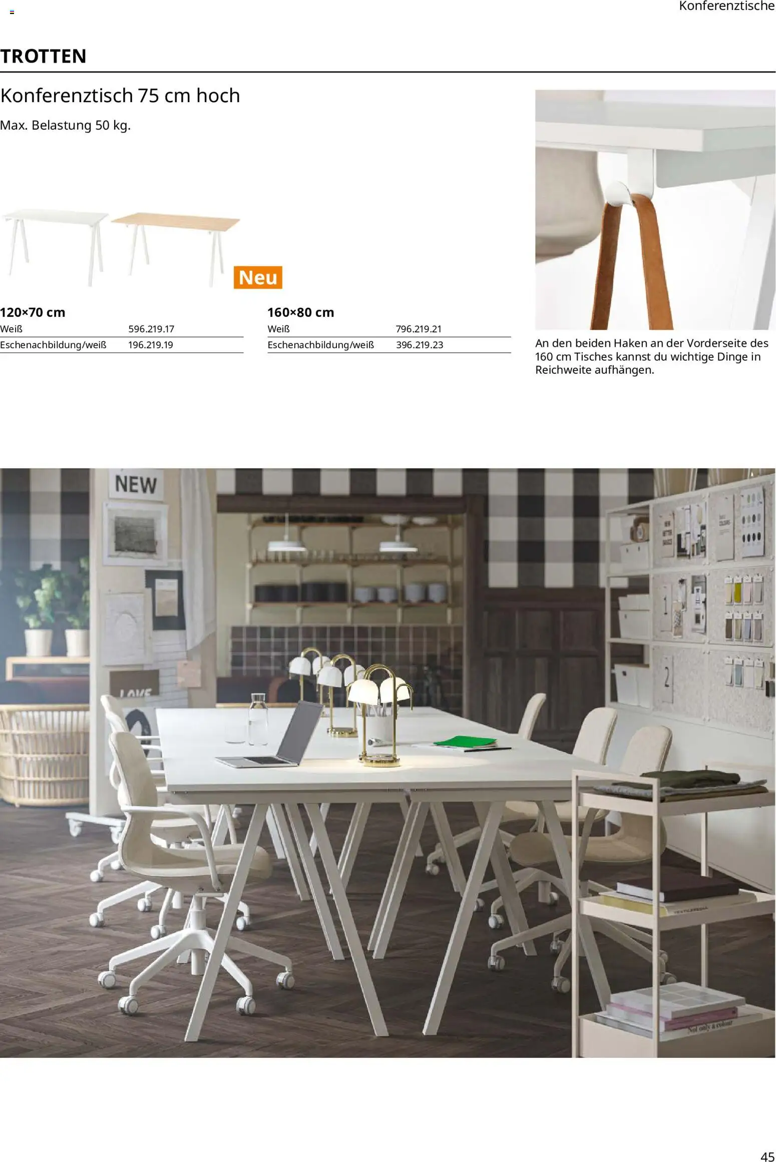Vorschau von dem Prospekt des Geschäftes Ikea, gültig ab dem 10.09.2026 - Konferenztisch