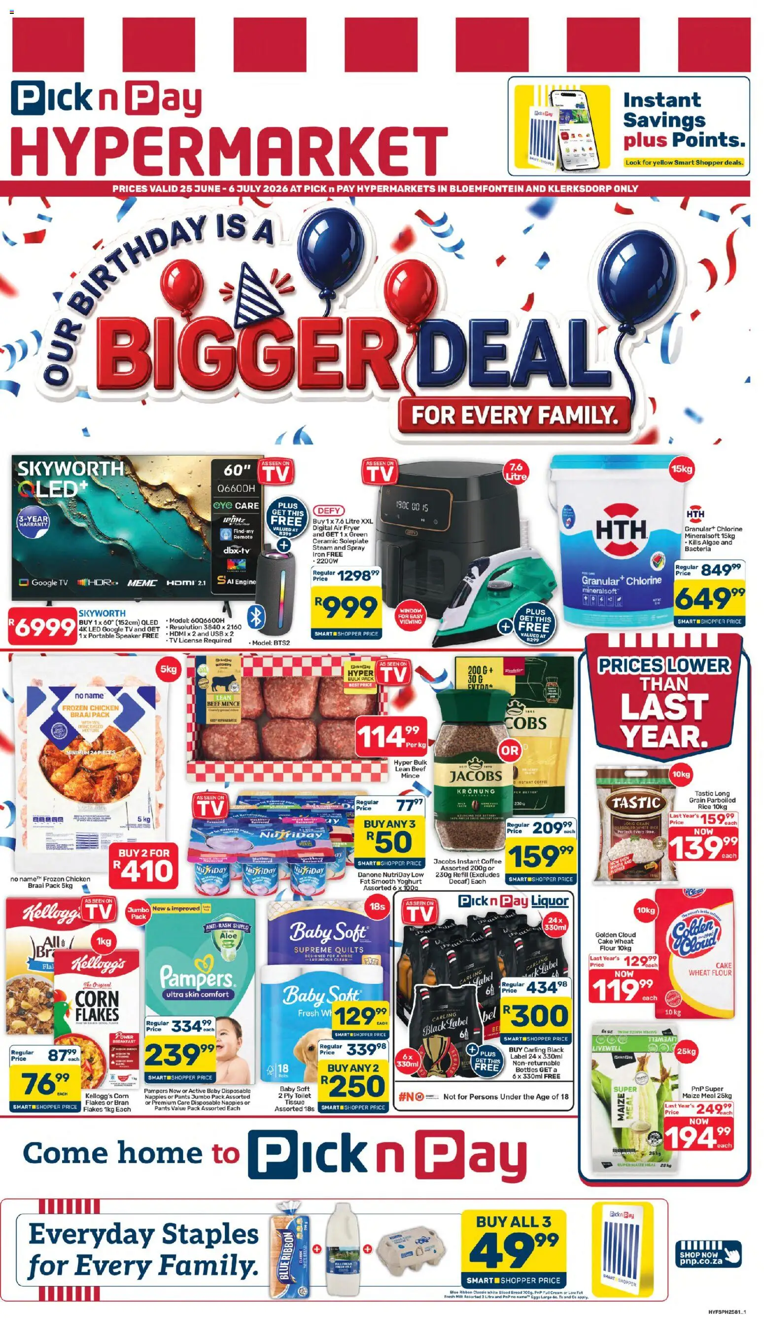 Preview of Pick n Pay flyer valid from 25/06/2026