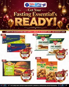 Preview of Take n Pay flyer valid from 24/08/2026