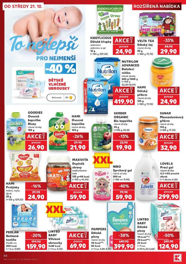 Nový Kaufland leták od 21.10.