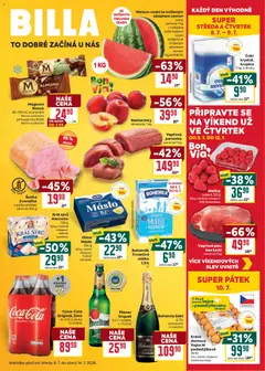 Náhled nabídky: Billa Billa Velký leták platný od 08.07.2026
