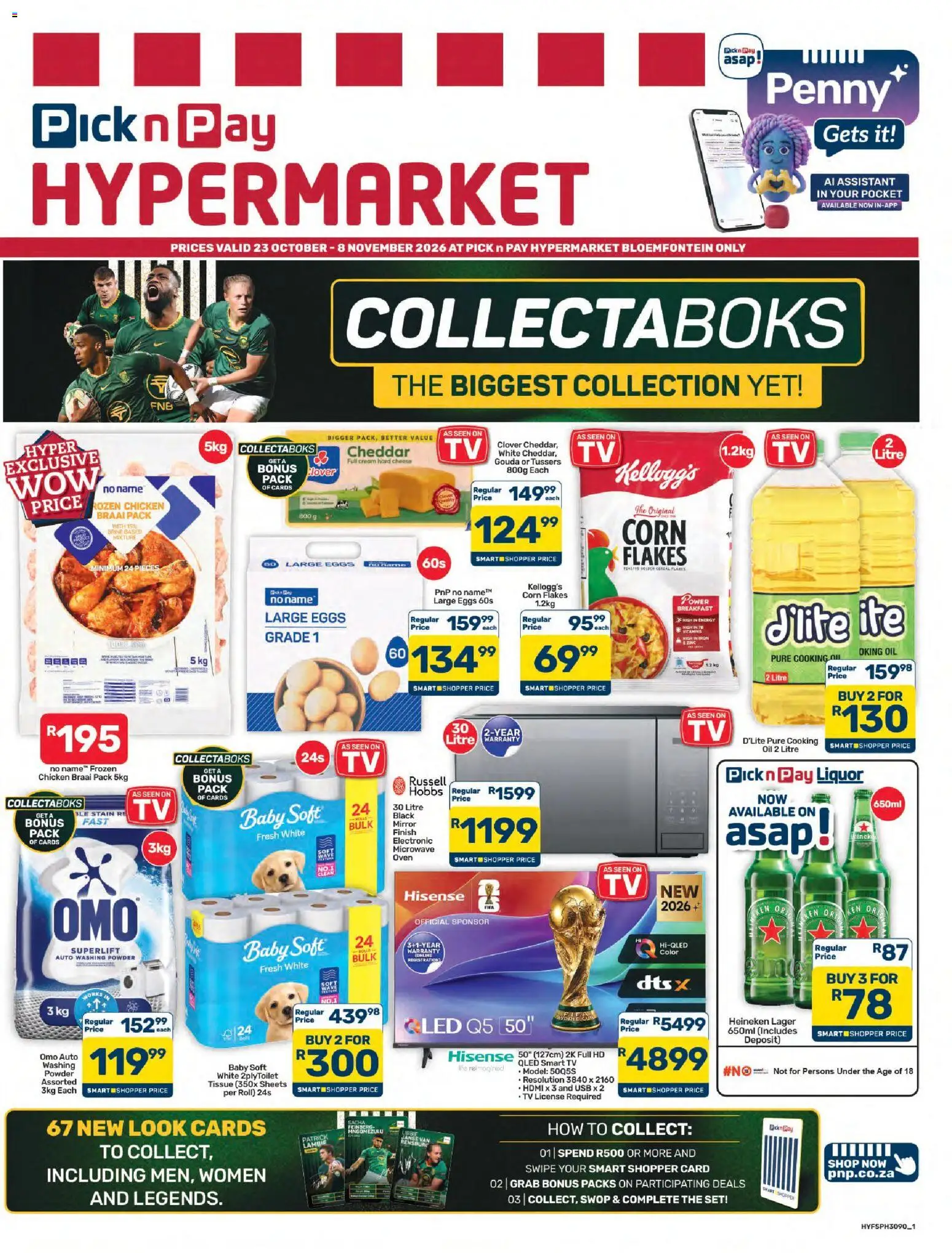 Preview of Pick n Pay flyer valid from 23/10/2026