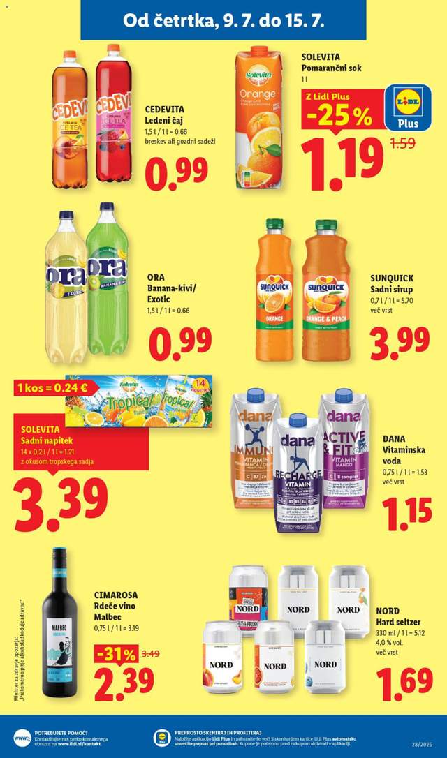 Novi Lidl katalog od 09.07.