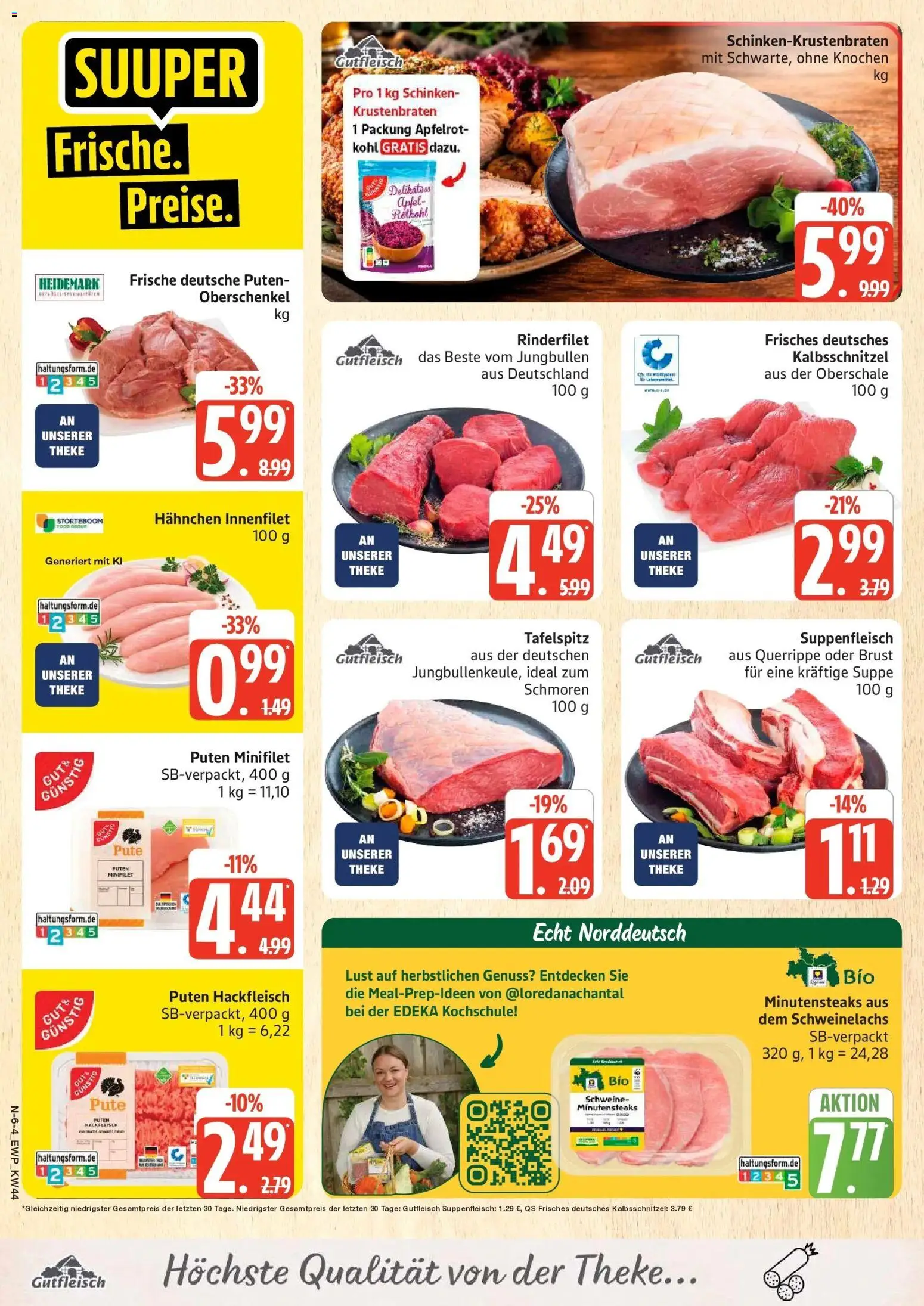 Vorschau von dem Prospekt des Geschäftes Edeka, gültig ab dem 26.10.2026