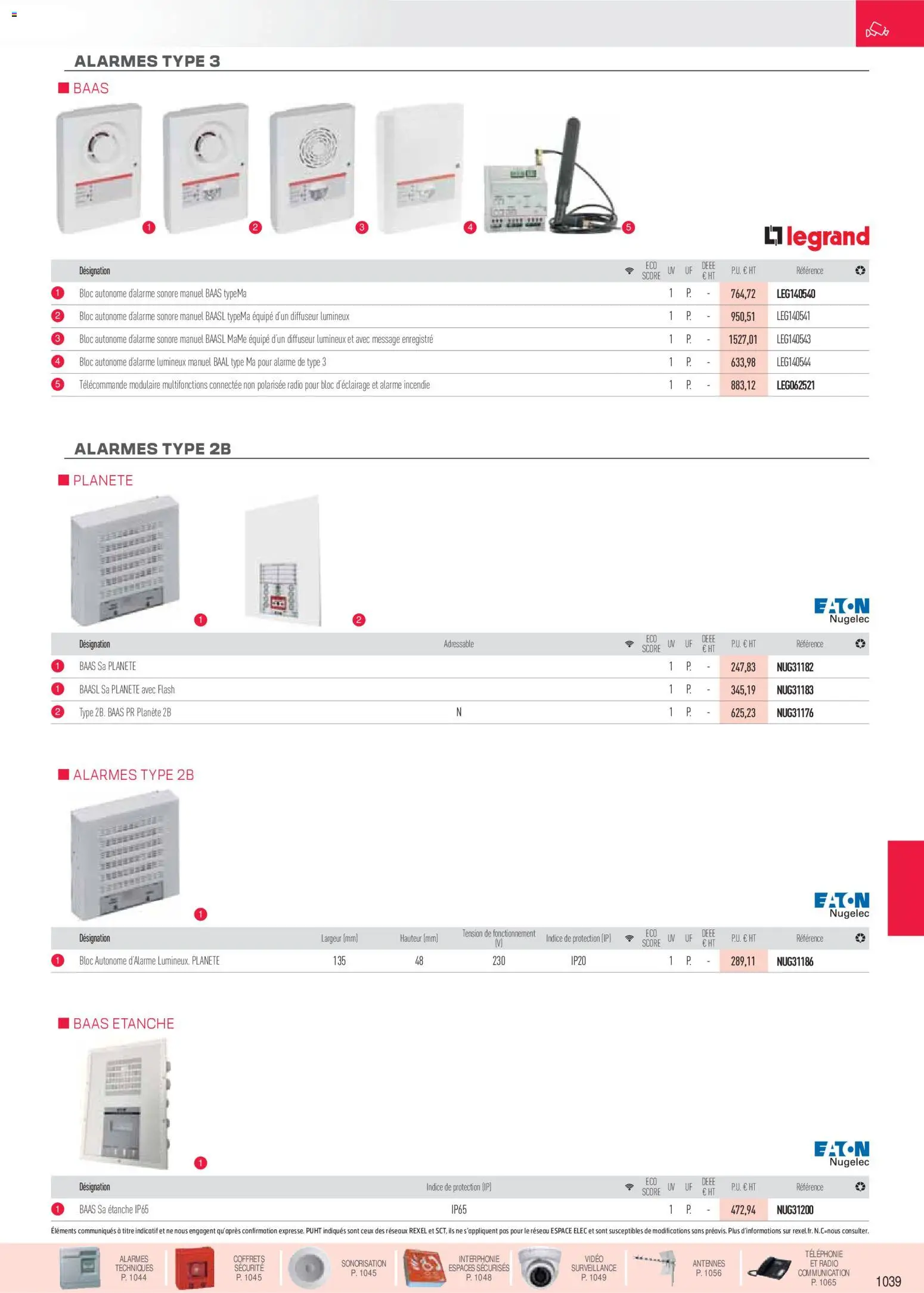 Prévisualisation de Brochure sécurité, communication du magasin Rexel formulaire valide 18/11/2025 - Vidéo, Radio, Télécommande, Diffuseur