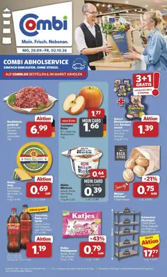 Vorschau von dem Prospekt des Geschäftes Combi, gültig ab dem 28.09.2026