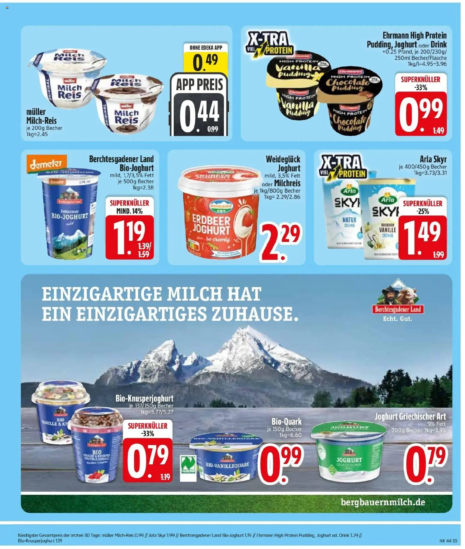 Vorschau von dem Prospekt des Geschäftes Edeka, gültig ab dem 26.10.2026