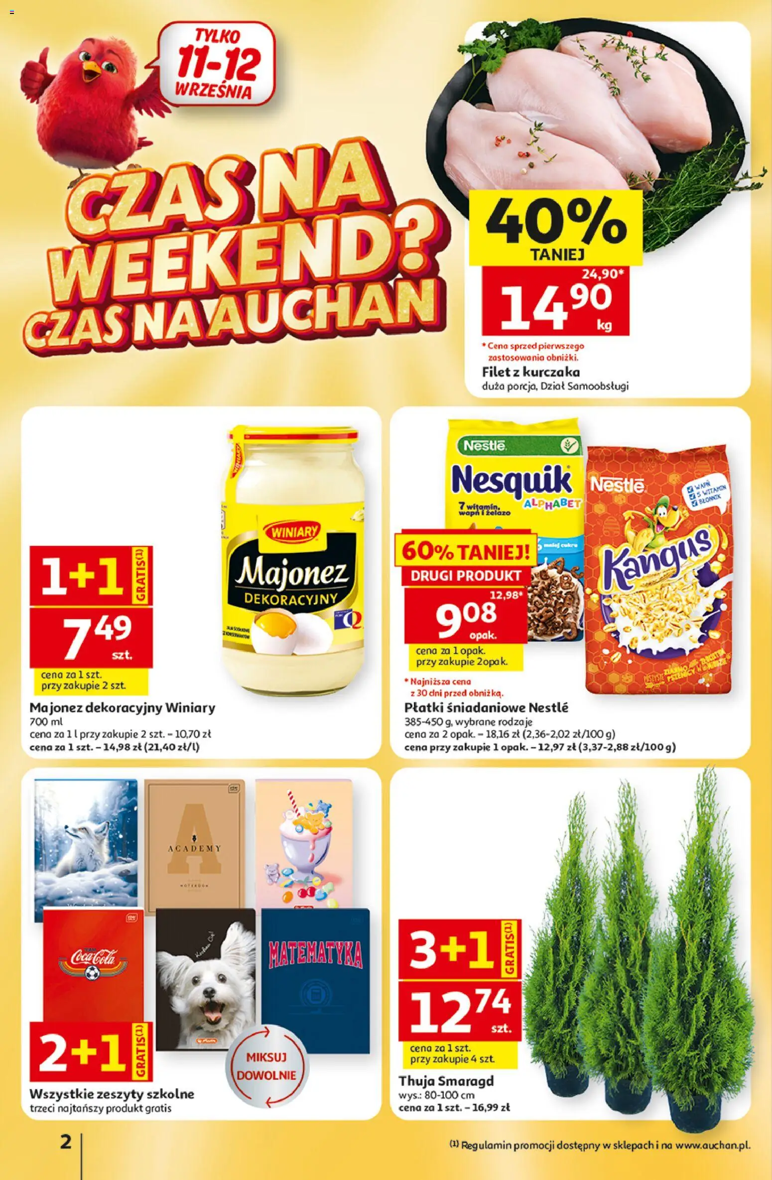 Pogląd gazetki "Auchan gazetka - 30 Lat Hipermarket" ze sklepu Auchan ważnej od 10.09.2026