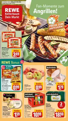 Vorschau von dem Prospekt des Geschäftes Rewe, gültig ab dem 21.06.2026