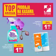 Pregled letka Mercator top akcija trgovine Mercator vrijedi od 28.05.2026