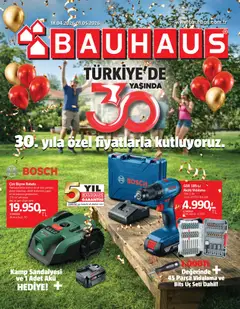 Bauhaus Bauhaus Katalog 18.04.2026 - Broşürünün önizlemesi