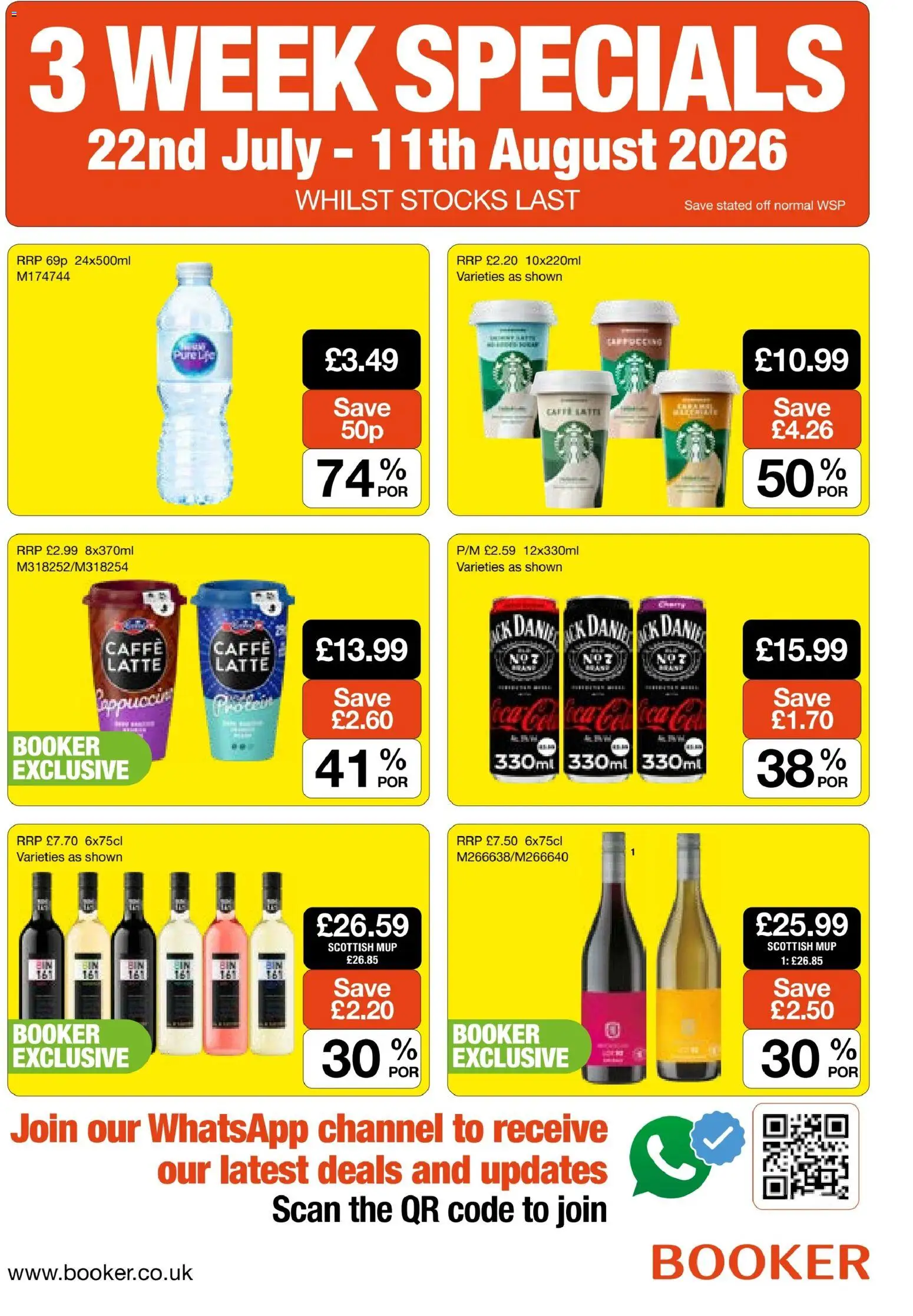 Preview of Booker Wholesale Booker Wholesale - Offers valid from 22/07/2026