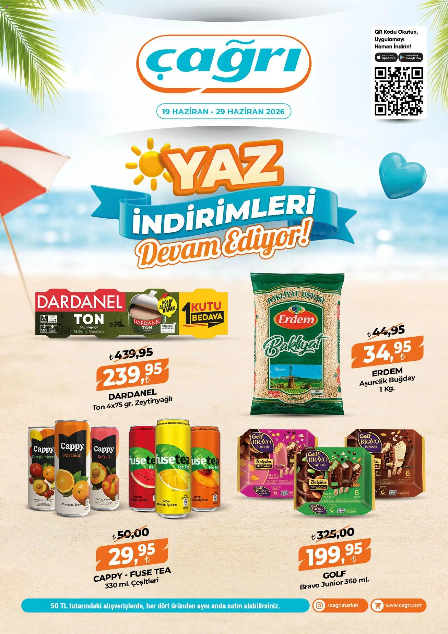 Çağrı Market Çağrı Market Katalog 19.06.2026 - Broşürünün önizlemesi