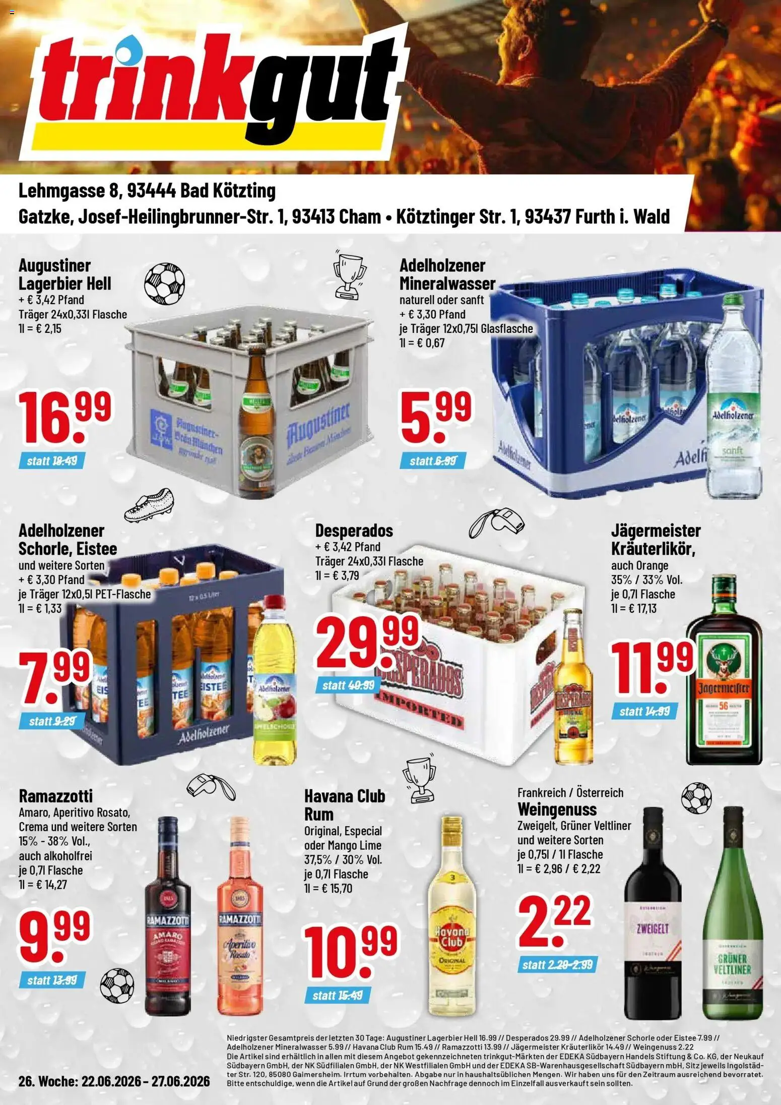 Vorschau von dem Prospekt des Geschäftes Trinkgut, gültig ab dem 21.06.2026