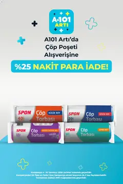 A101 A101 - Arti 04.07.2026 - Broşürünün önizlemesi