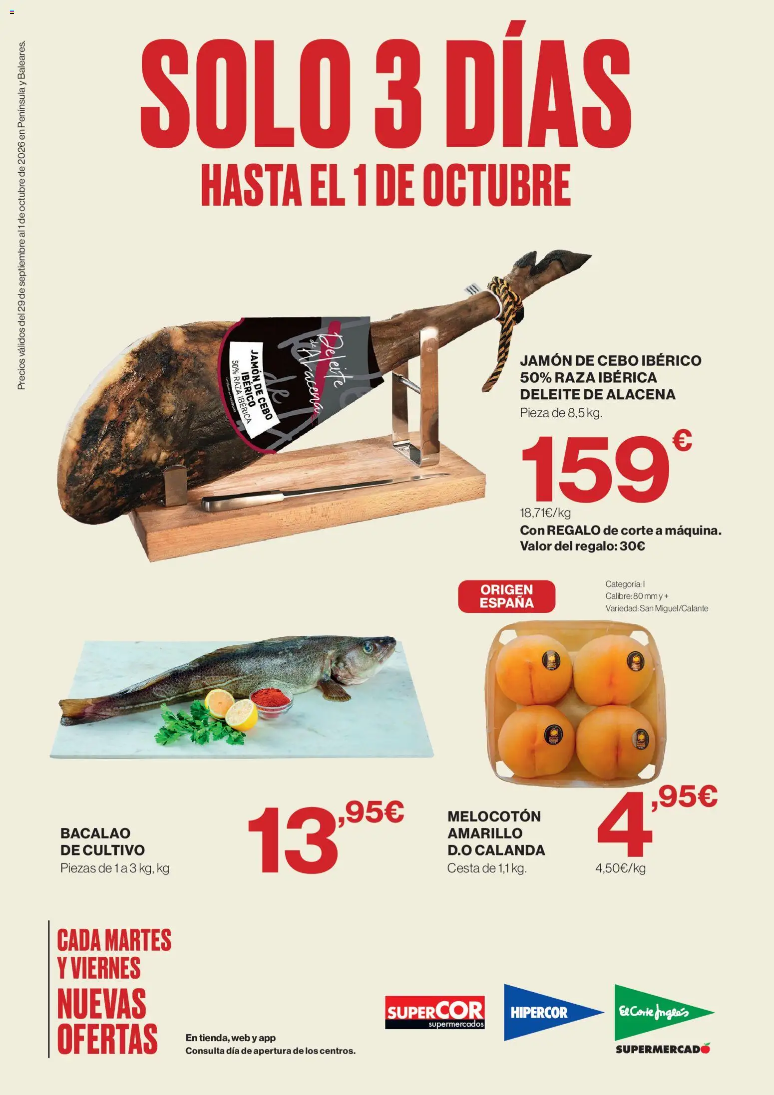 Vista previa del folleto de la tienda Supercor válido desde el 29/09/2026 