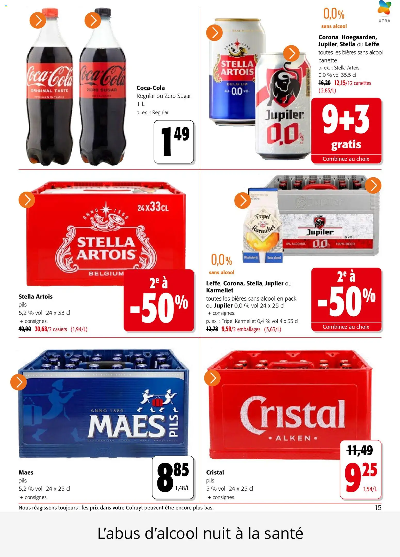 Prévisualisation de Colruyt catalogue du magasin Colruyt formulaire valide 23/09/2026 - Leffe, Alcool