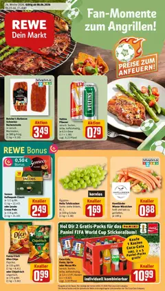 Vorschau von dem Prospekt des Geschäftes Rewe, gültig ab dem 08.06.2026