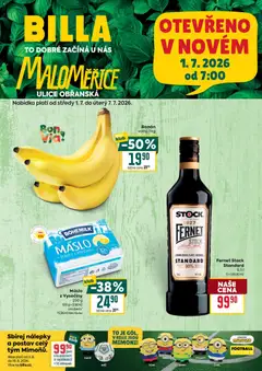 Náhled nabídky: Billa Billa leták - Maloměřice platný od 01.07.2026