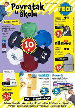 Pregled letka TEDi Katalog trgovine TEDi vrijedi od 21.08.2026