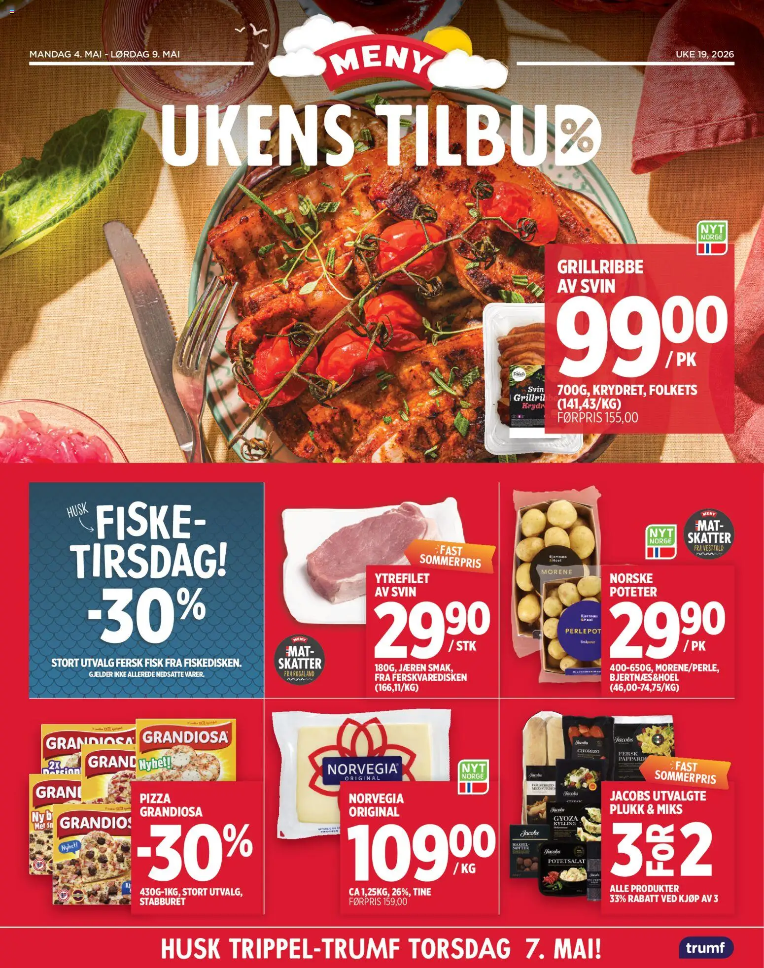 Forhåndsvis Meny kundeavis fra butikk Meny gyldig fra 04/05/2026