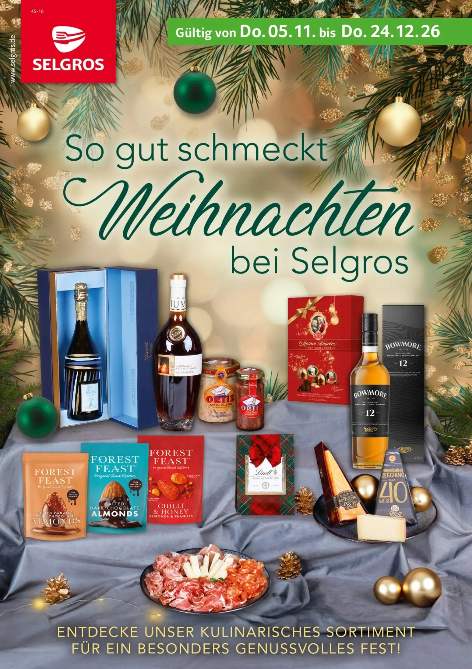 Vorschau von dem Prospekt des Geschäftes Selgros, gültig ab dem 05.11.2026 - Whisky, Thunfisch