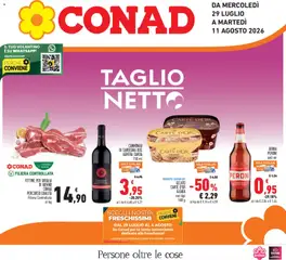 Anteprima dell'opuscolo Conad volantino dal negozio Conad valido da 29/07/2026