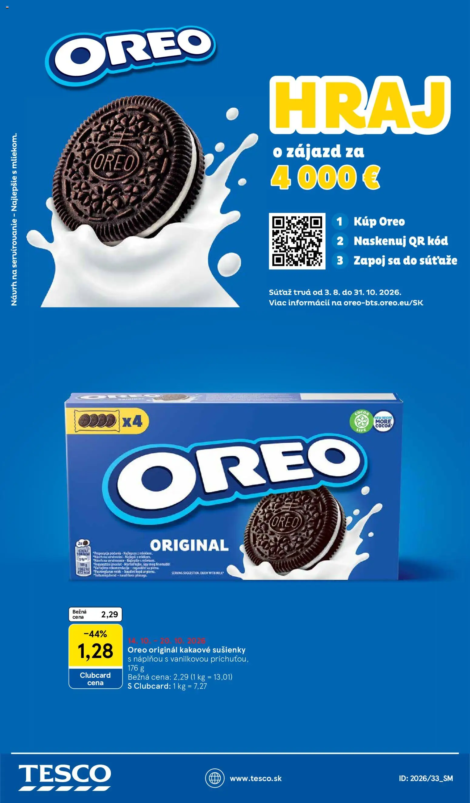 Náhľad Tesco letáku platného od 14.10.2026