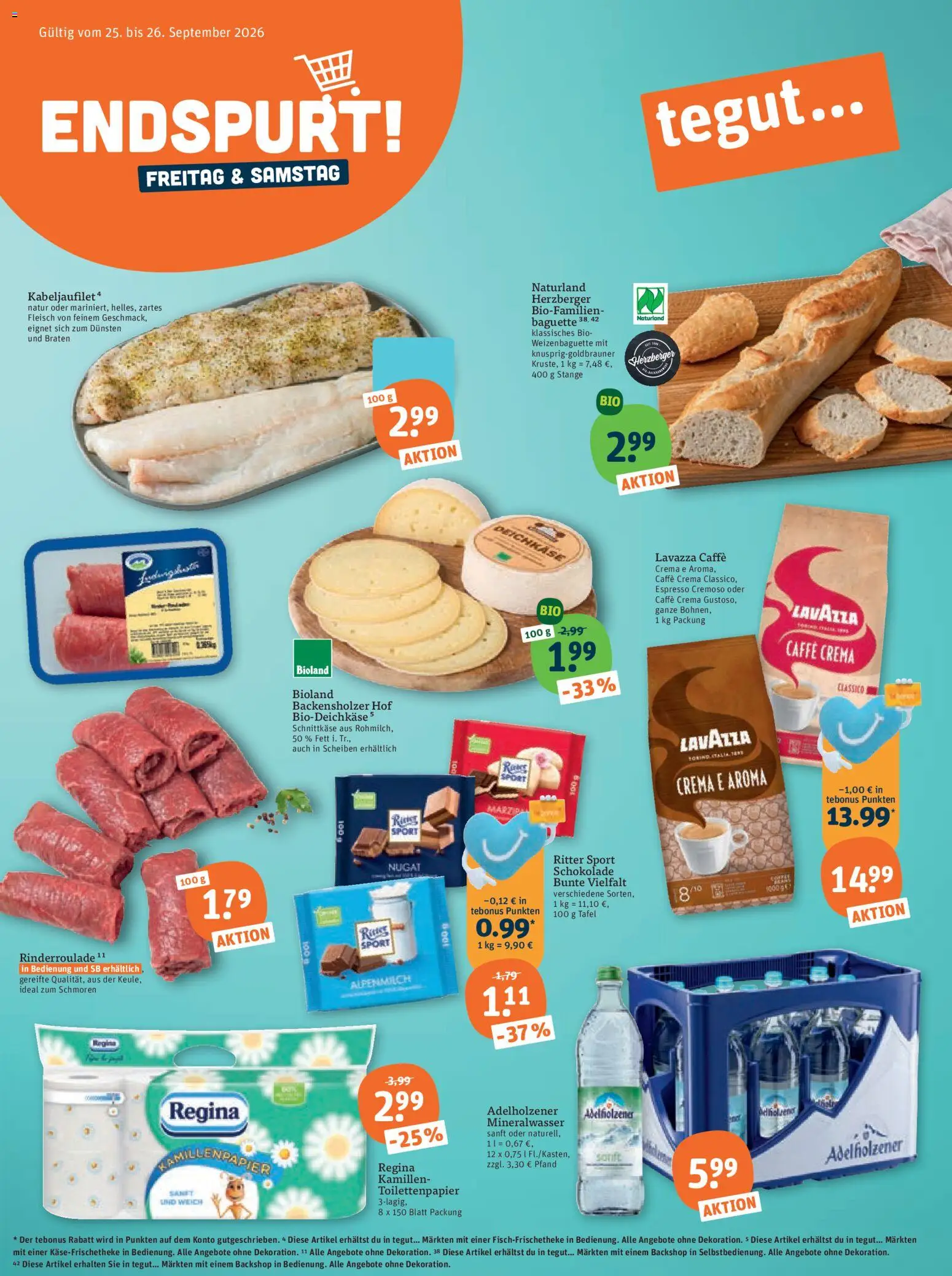 Vorschau von dem Prospekt des Geschäftes Tegut, gültig ab dem 21.09.2026