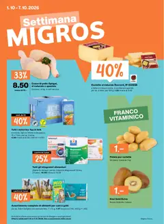 Vorschau des Merkblatts Migros aktionen IT vom Shop Migros gültig von 01.10.2026 bis 07.10.2026