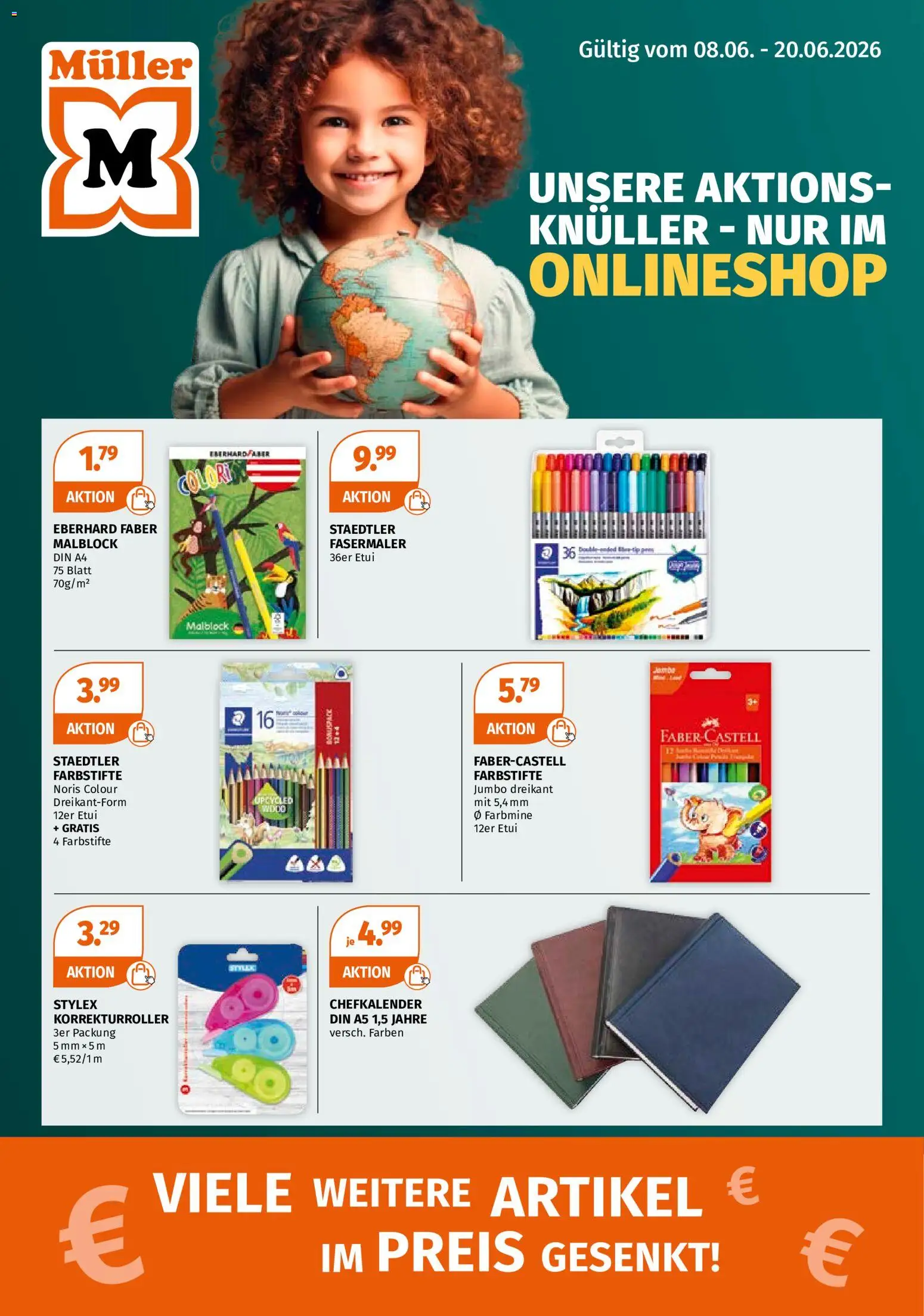 Vorschau von dem Prospekt des Geschäftes Müller, gültig ab dem 08.06.2026