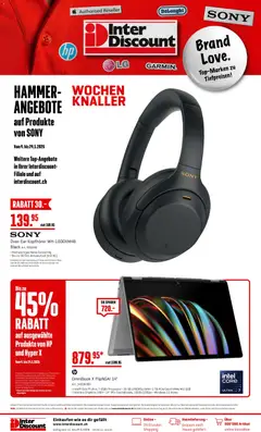 Vorschau des Merkblatts Interdiscount aktionen Wochen Knaller vom Shop Interdiscount gültig von 11.05.2026 bis 24.05.2026