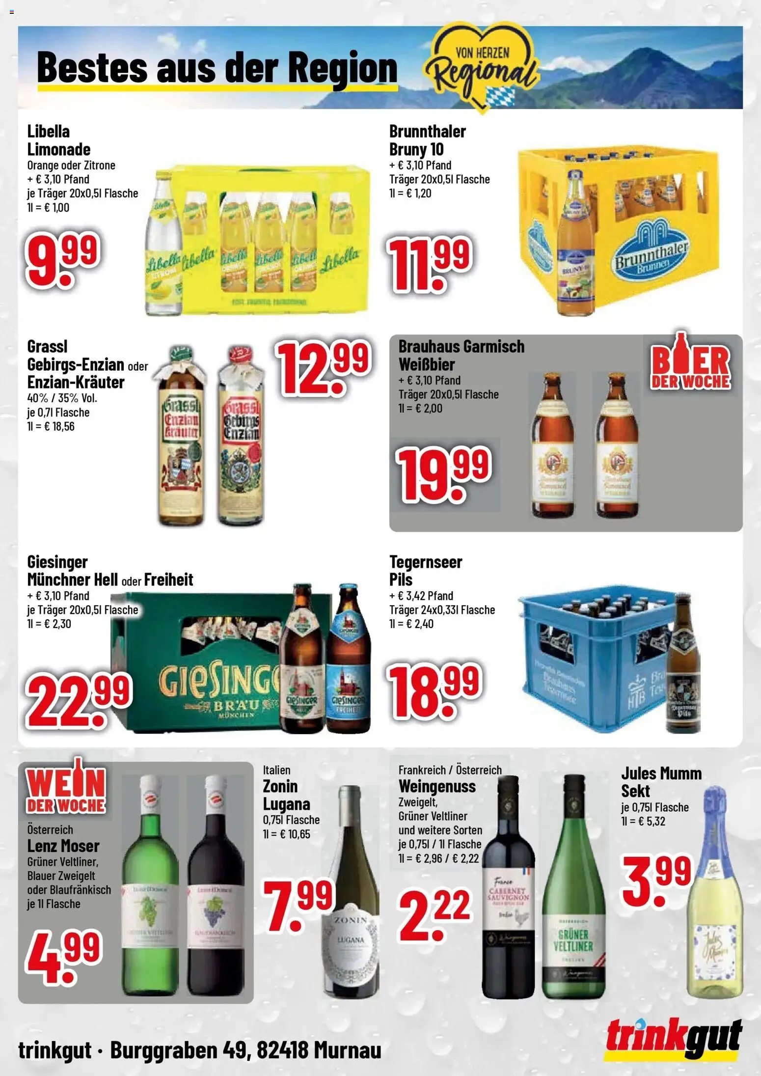 Vorschau von dem Prospekt des Geschäftes Trinkgut, gültig ab dem 26.10.2026
