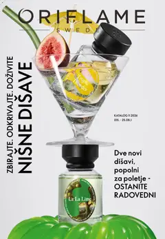 Predogled kataloga iz trgovine Oriflame veljaven od 05.08.2026