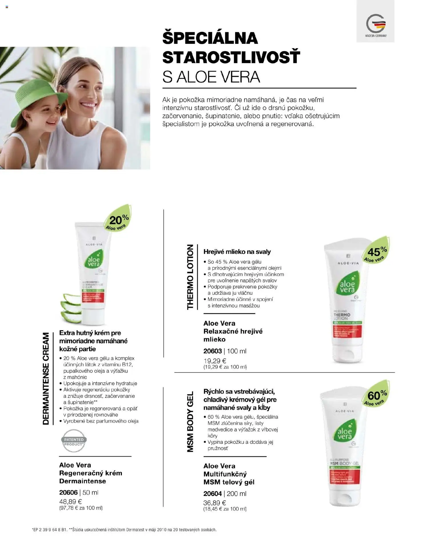 Náhľad LR letáku platného od 22.05.2026 - Aloe Vera, Mlieko, Krém