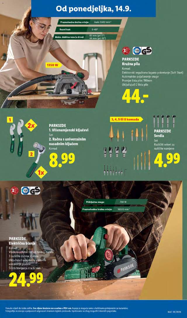 Novi Lidl katalog od 14.09.