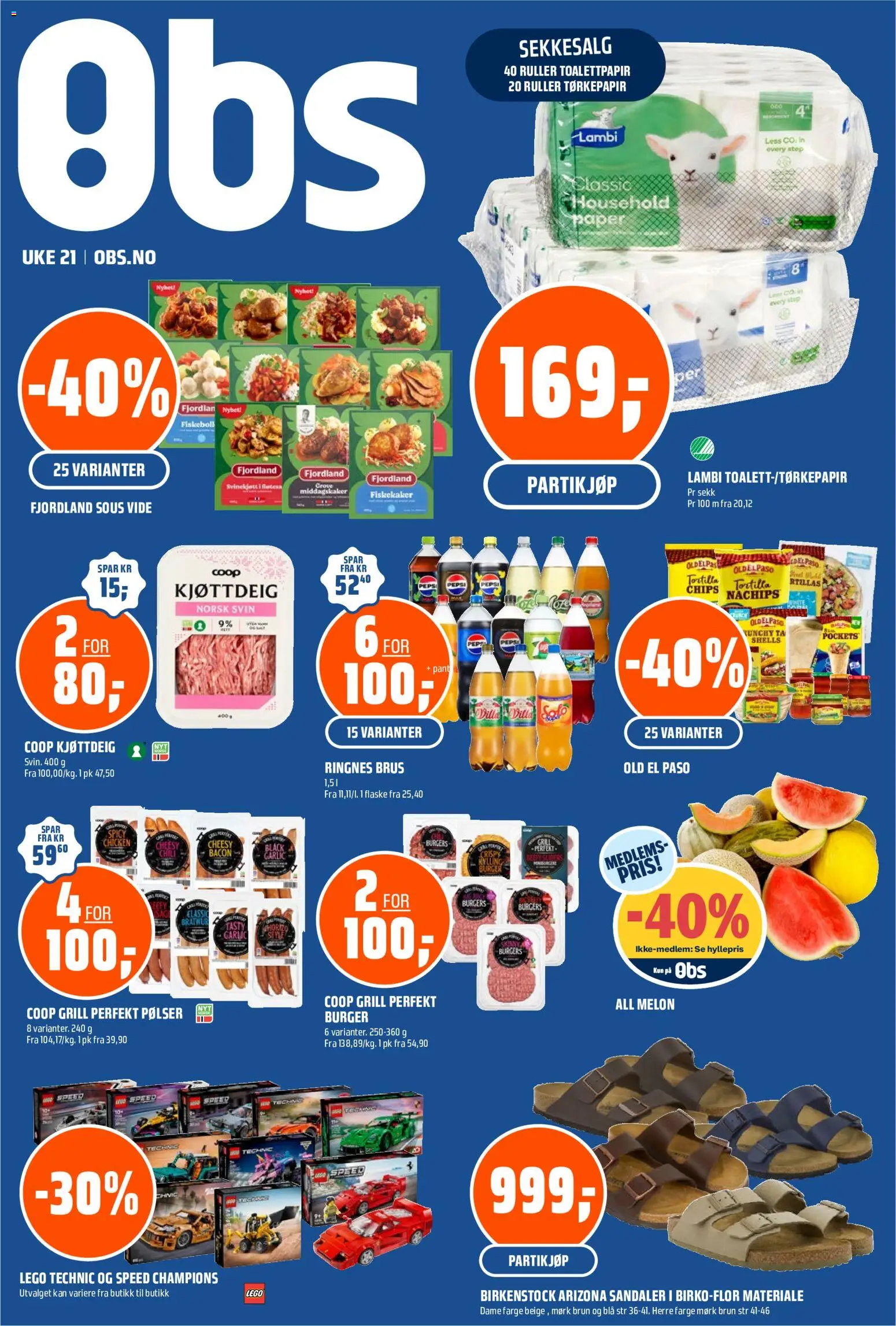 Forhåndsvis Coop Obs Kundeavis fra butikk Coop Obs gyldig fra 18/05/2026