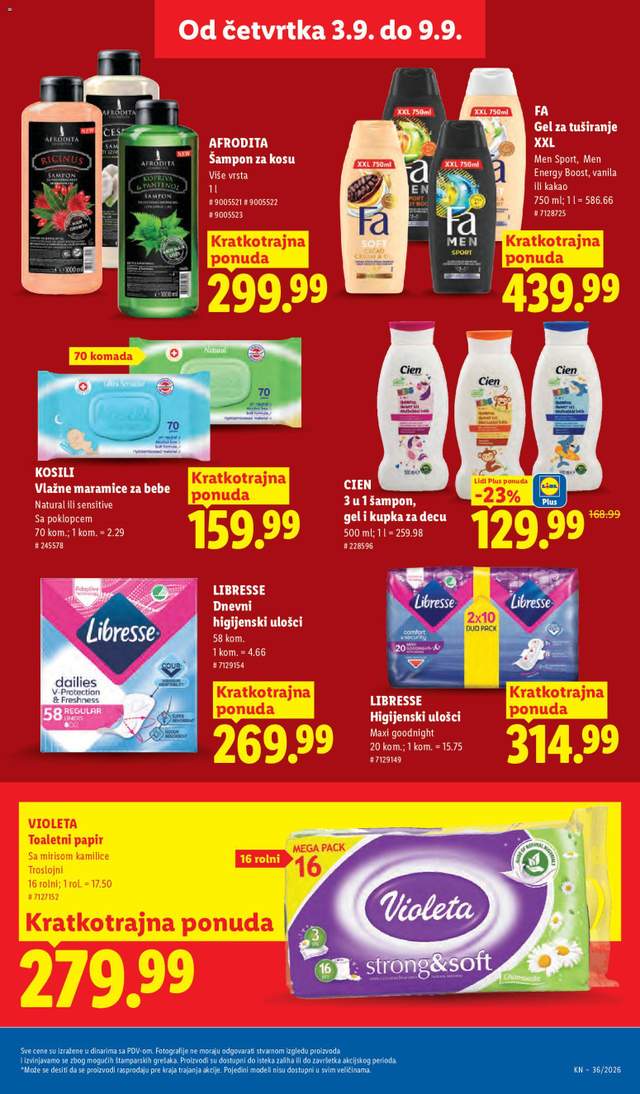 Novi Lidl katalog od 03.09.