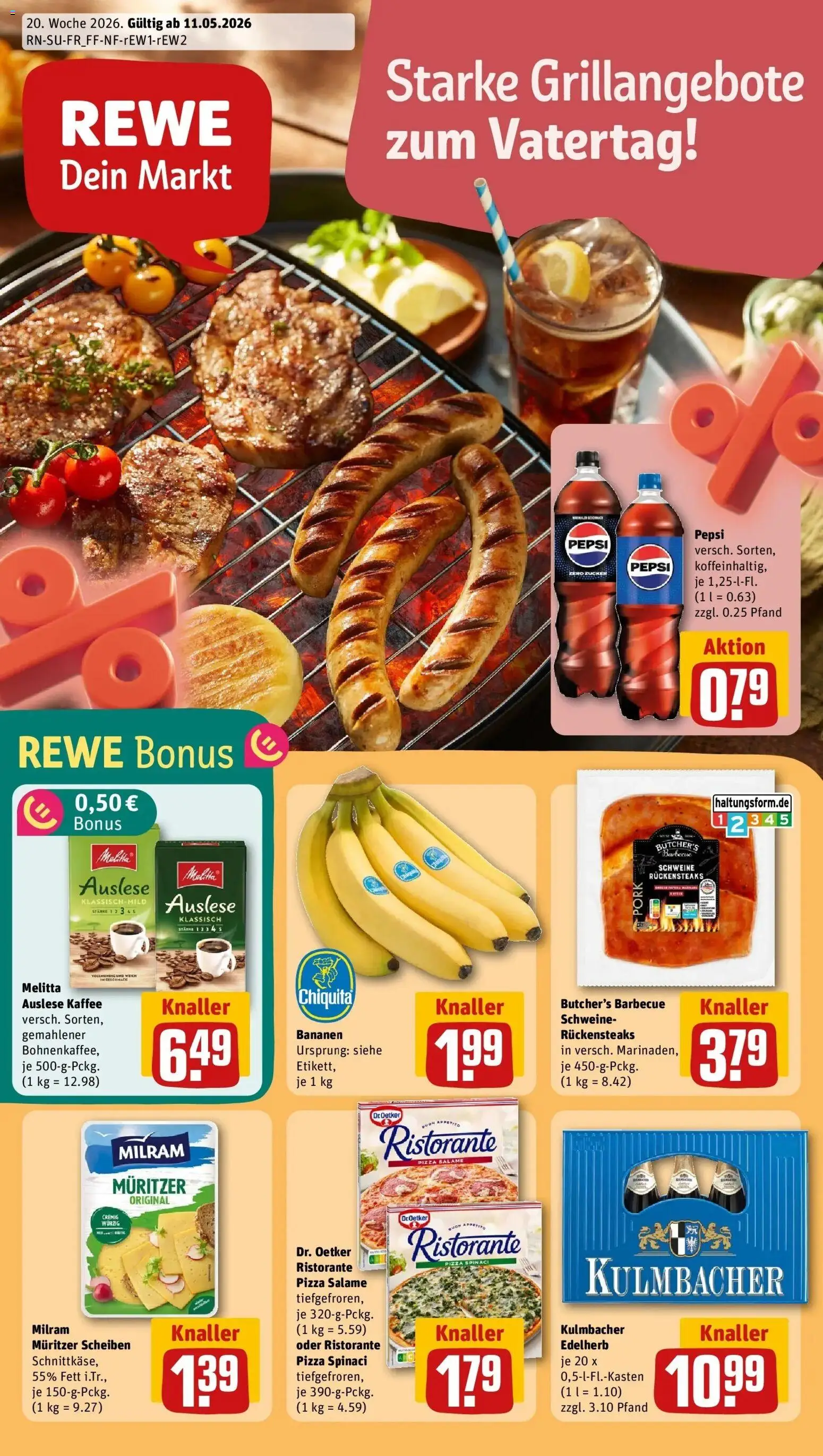 Vorschau von dem Prospekt des Geschäftes Rewe, gültig ab dem 10.05.2026