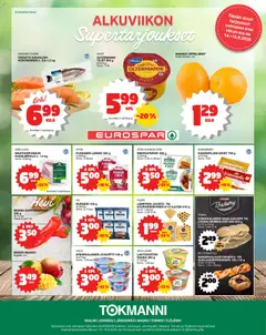 Kaupan Tokmanni Tokmanni - Eurospar esikatselu, voimassa 14/09/2026