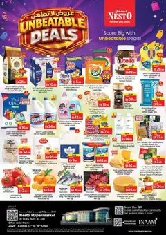 Preview of the catalogue Nesto Unbeatable Deals, Al Ain of store Nesto valid from 13 Aug, 2026