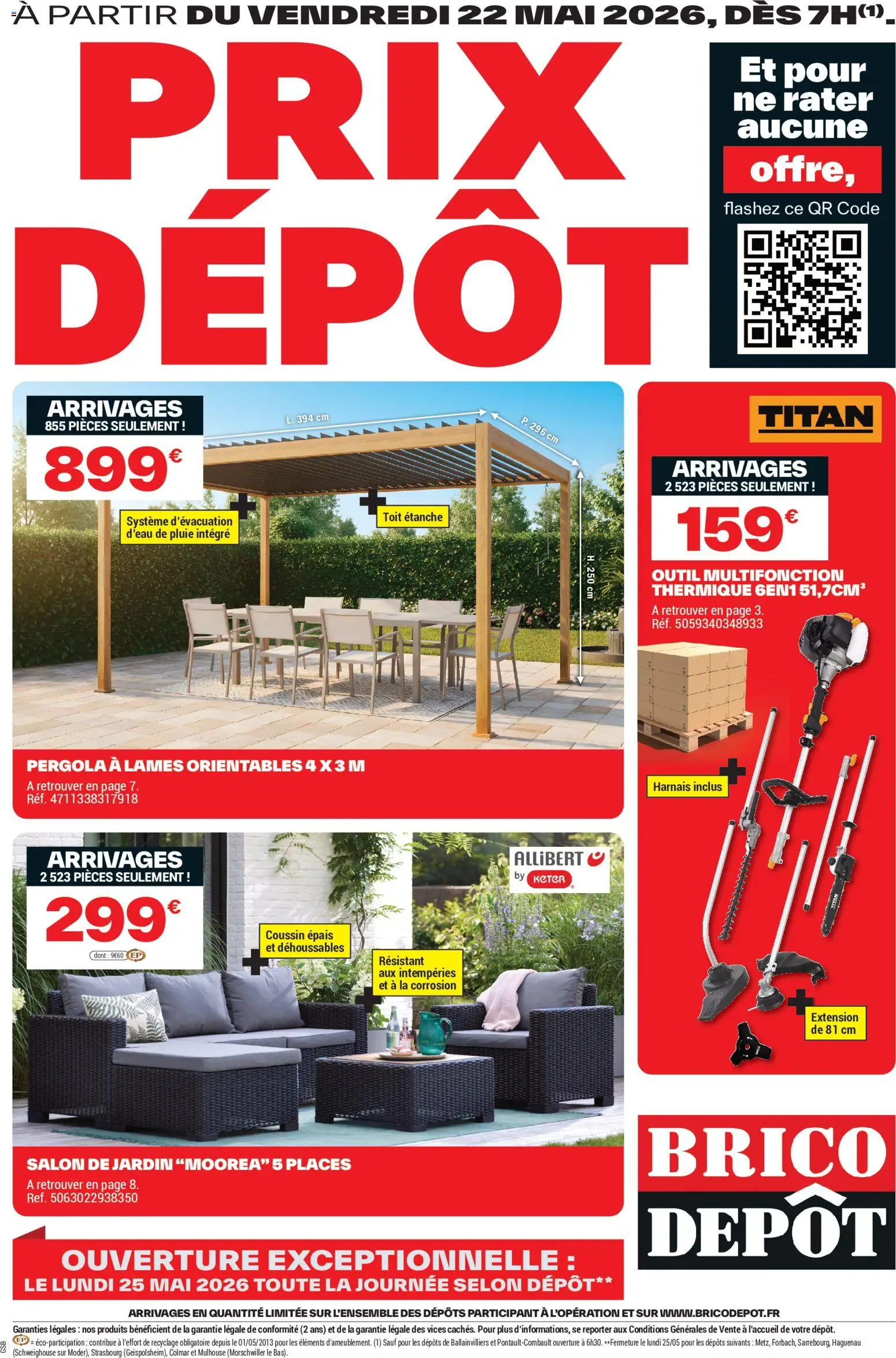 Prévisualisation de Brico Dépôt catalogue du magasin Brico Dépôt formulaire valide 22/05/2026