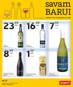 Rimi parduotuvės leidinio Rimi leidinys - Alkoholinių gėrimų galiojančio nuo 2026.10.20 peržiūra